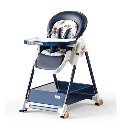 3 in 1 Foldable Baby High Chair with Removable Seat and Tray