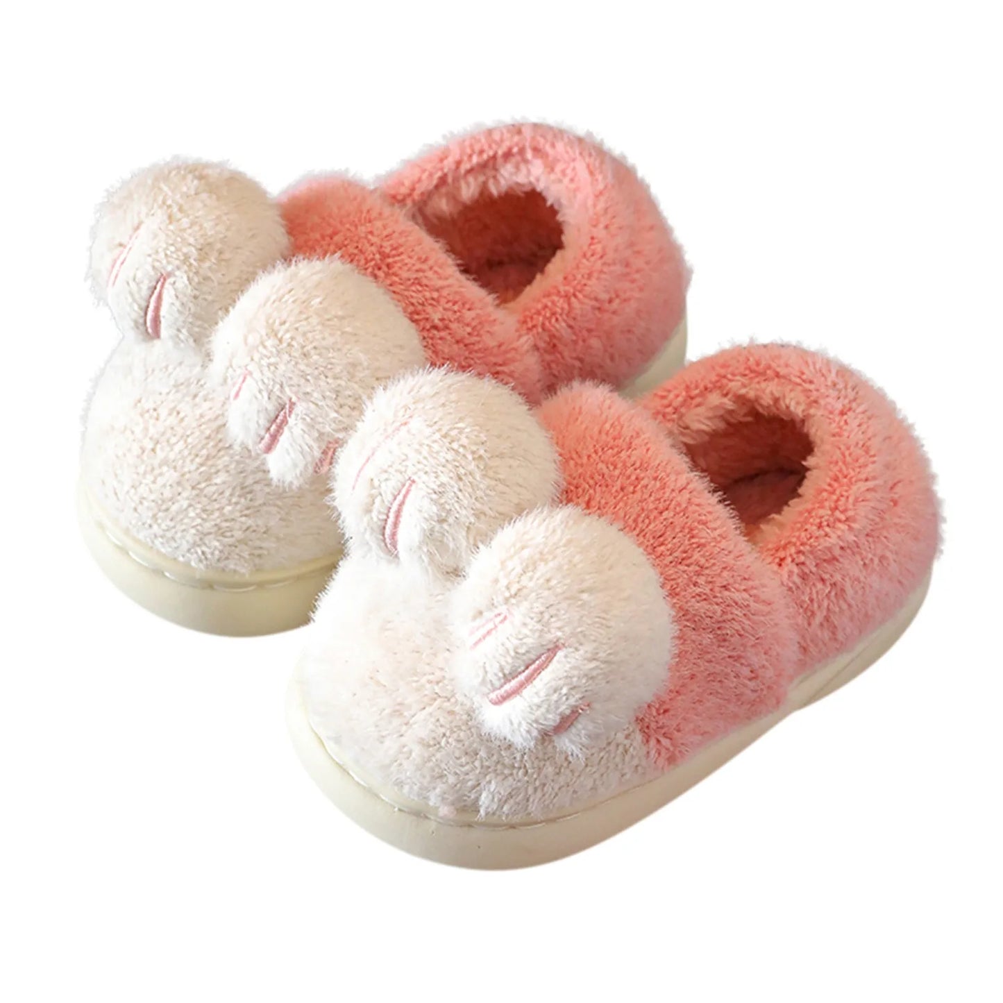 Fluffy Winter Toddler Slippers