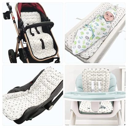 Comfortable Cotton Baby Stroller Pad