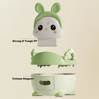 Cartoon Rabbit Portable Toilet Seat