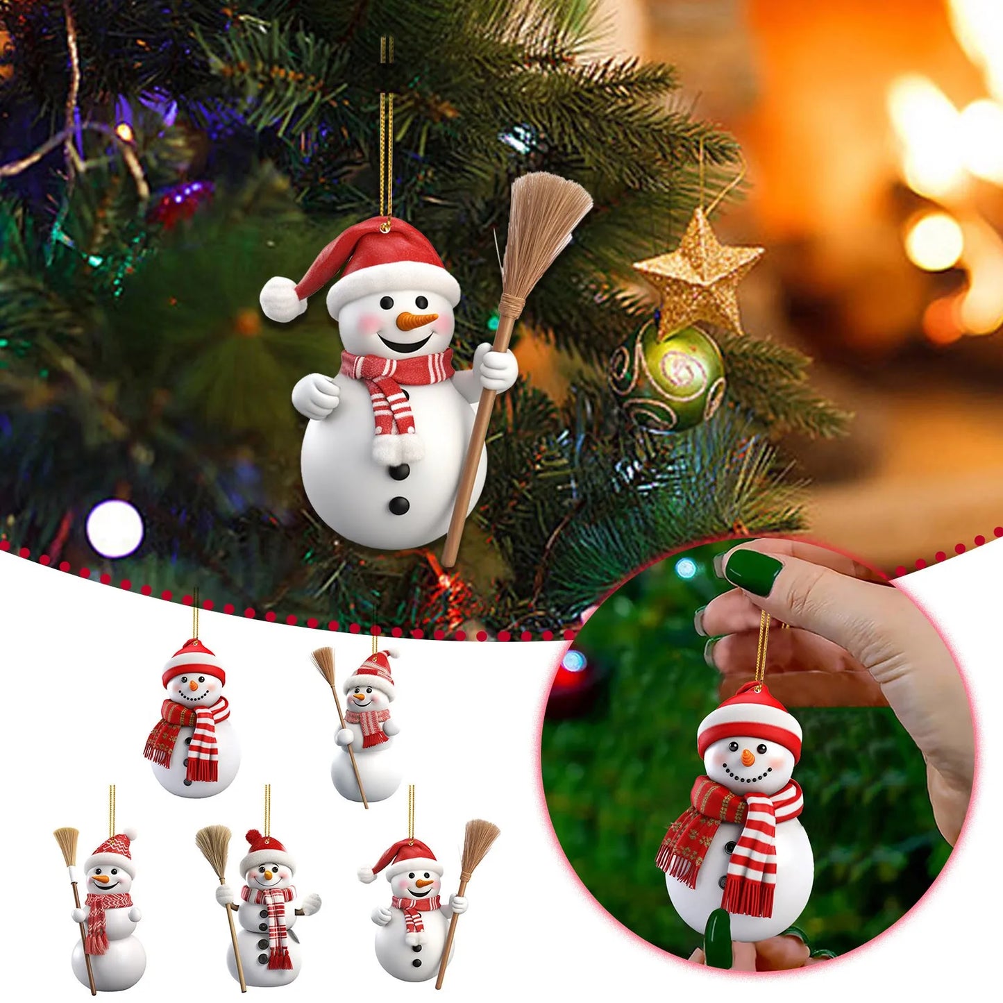 Christmas Snowman Decorations