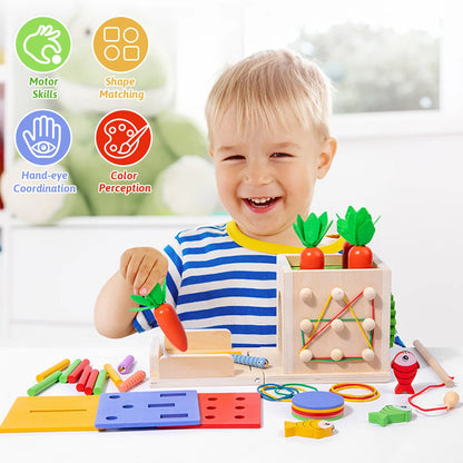 Montessori Shape Sorting Carrots