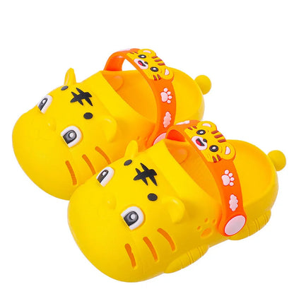 Cartoon Tiger Baby Slippers