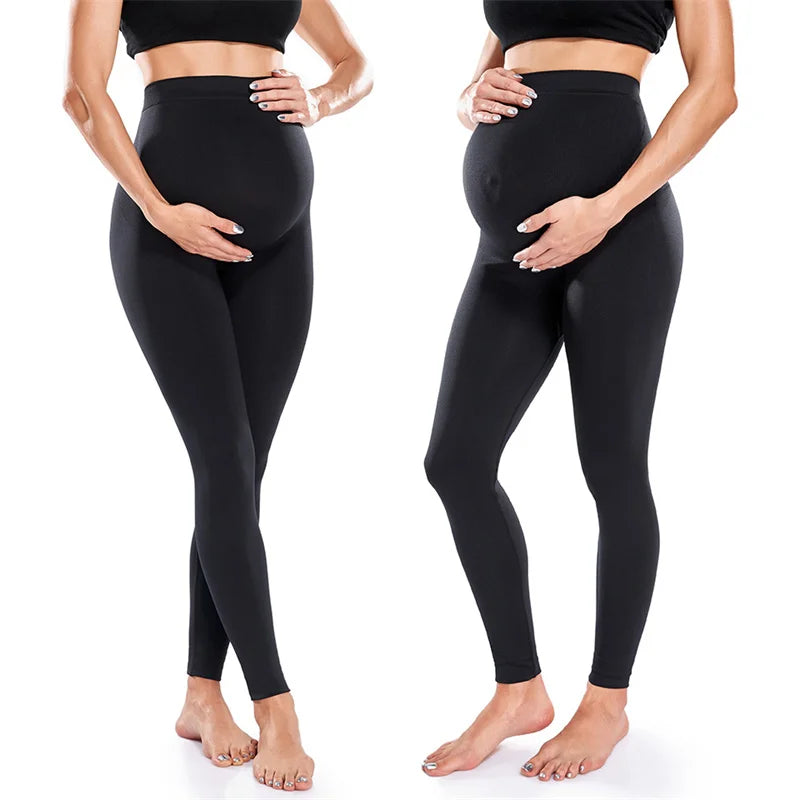 High Waist Maternity Leggings for Comfort