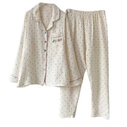 Cotton Maternity Nursing Pajama Set