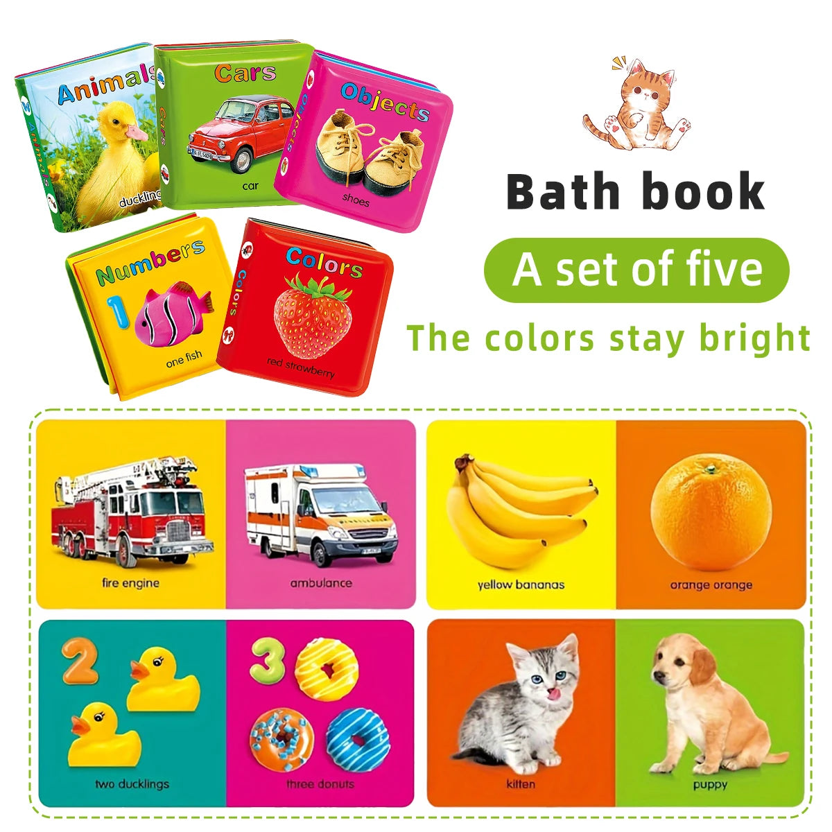 Floating Baby Bath Books