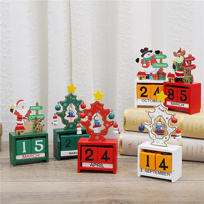 Wooden Christmas Countdown Calendar