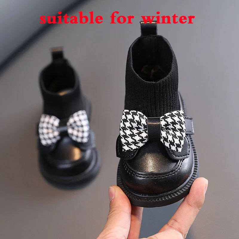 Elegant Winter Infant Girl's Sock Boots