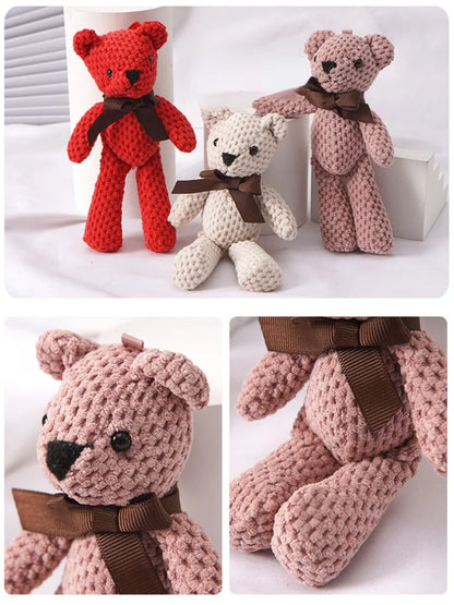 Bear Stuffed Plush Toy with Cute Dress