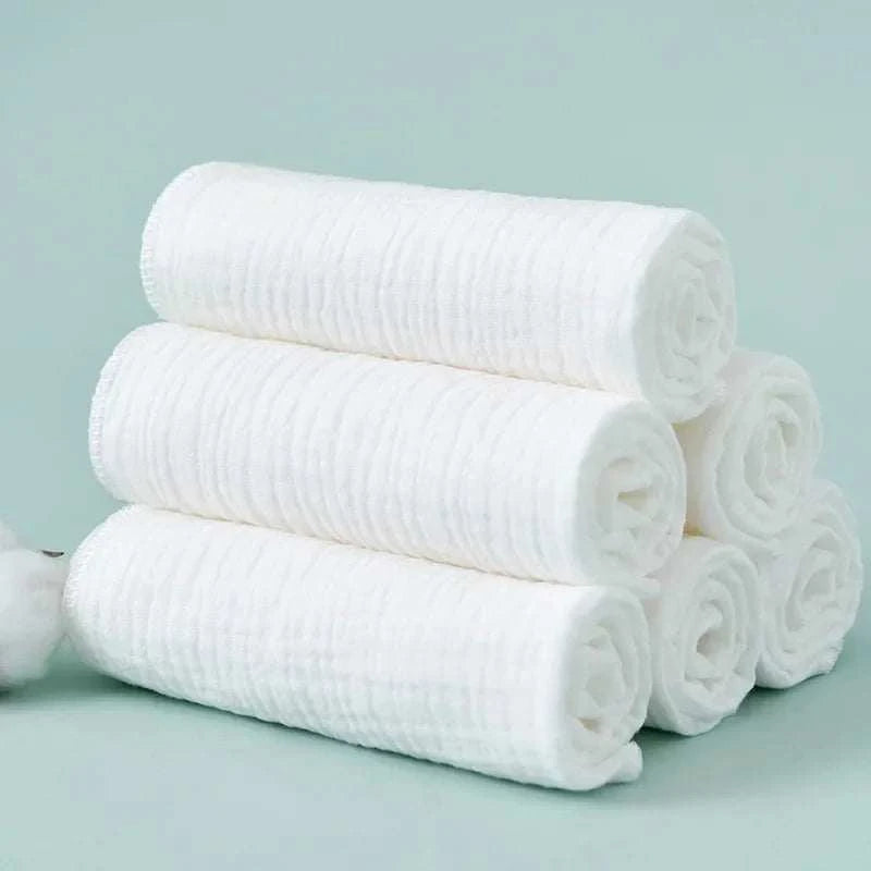 8pcs Washable Ecological Cotton Gauze Diapers