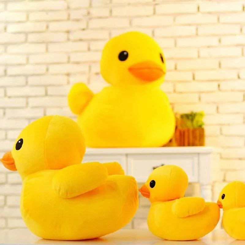 Kawaii Big Yellow Duck Plush Doll