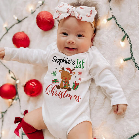 Baby's First Christmas Bodysuit