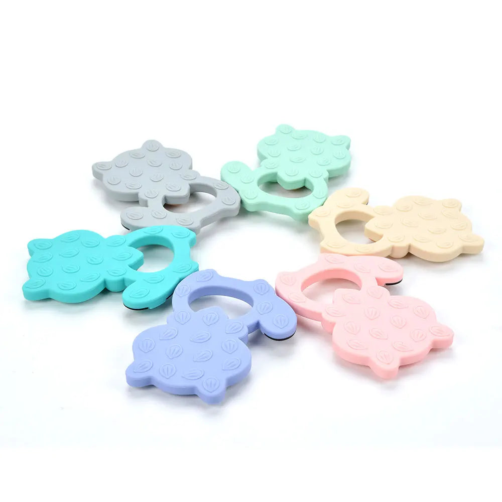 Raccoon Silicone Teether Toys