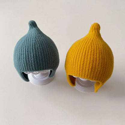 Korean Candy Color Baby Winter Hats