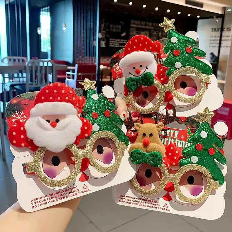 Cute Christmas Party Glasses