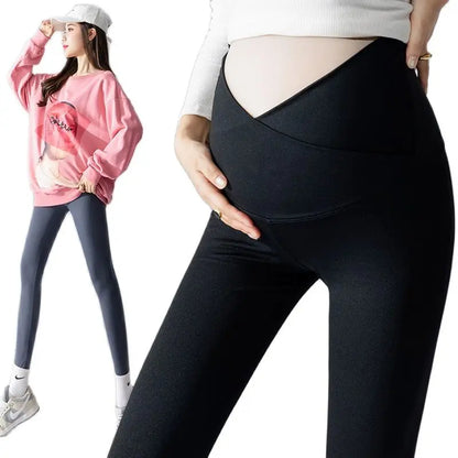 Rise Yoga Leggings for Pregnant Women