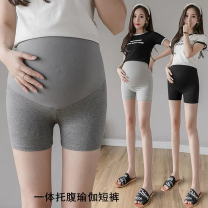 Summer Thin Cotton Maternity Shorts