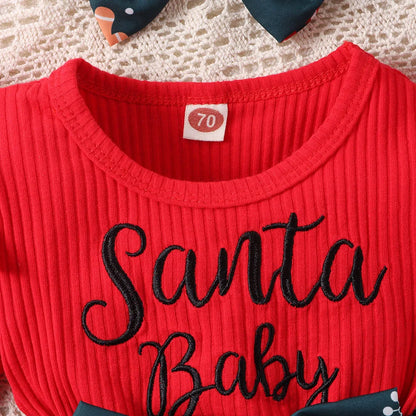 Baby Girls Christmas Bodysuit