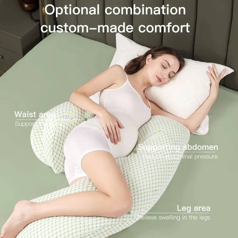 Side Sleeping Pillow With Detachable And Washable Jacket