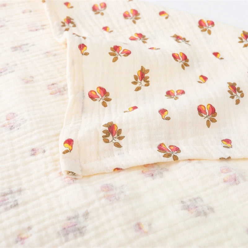 Super Soft Cotton Gauze Muslin Baby Blanket