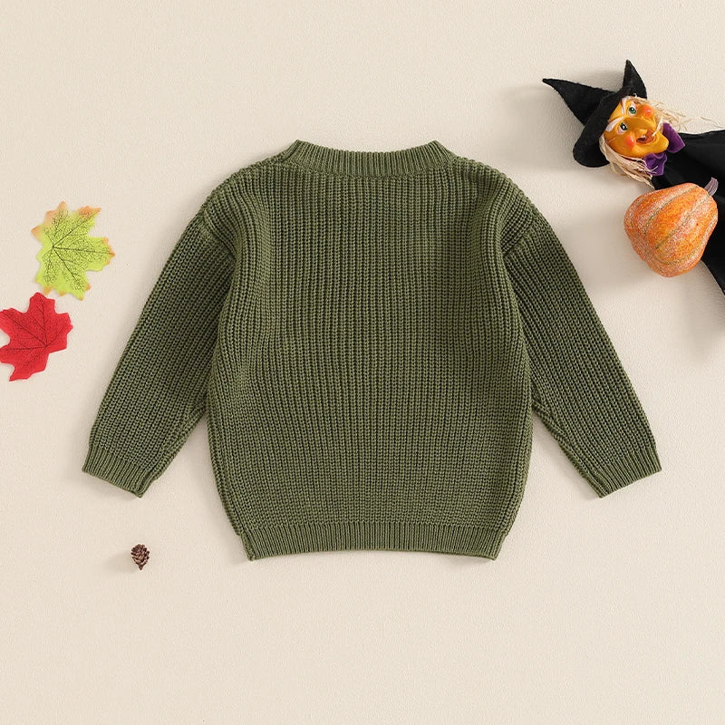 Baby Halloween Knitted Sweater