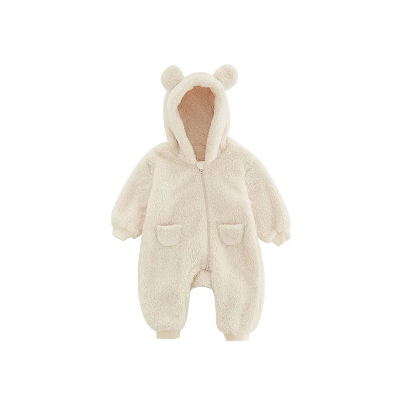 Newborn Fleece Cotton Jumpsuit