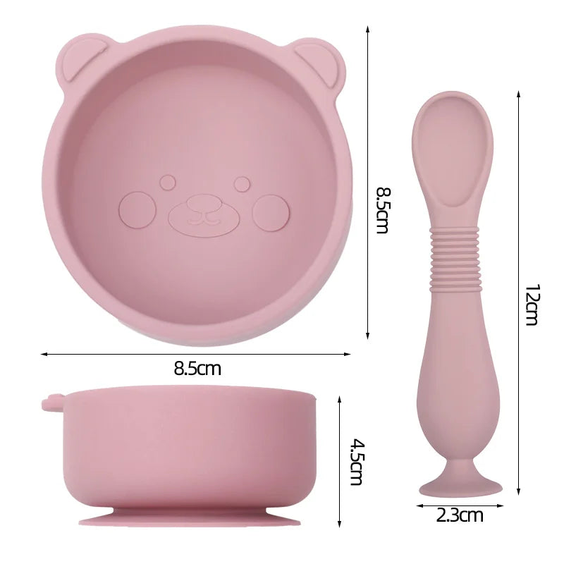 Silicone Baby Feeding Set