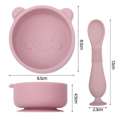 Silicone Baby Feeding Set