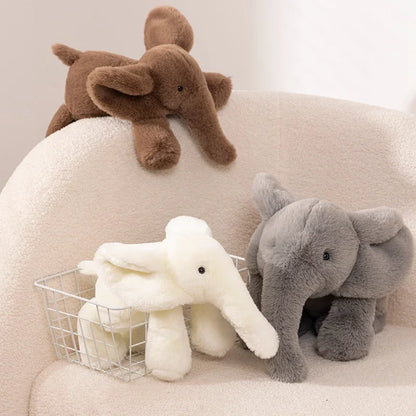 Gray Elephant Plush Toy