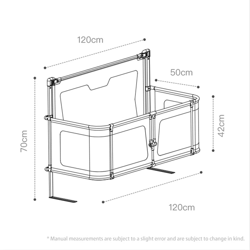 Liftable Handrail Bed Safety Rails