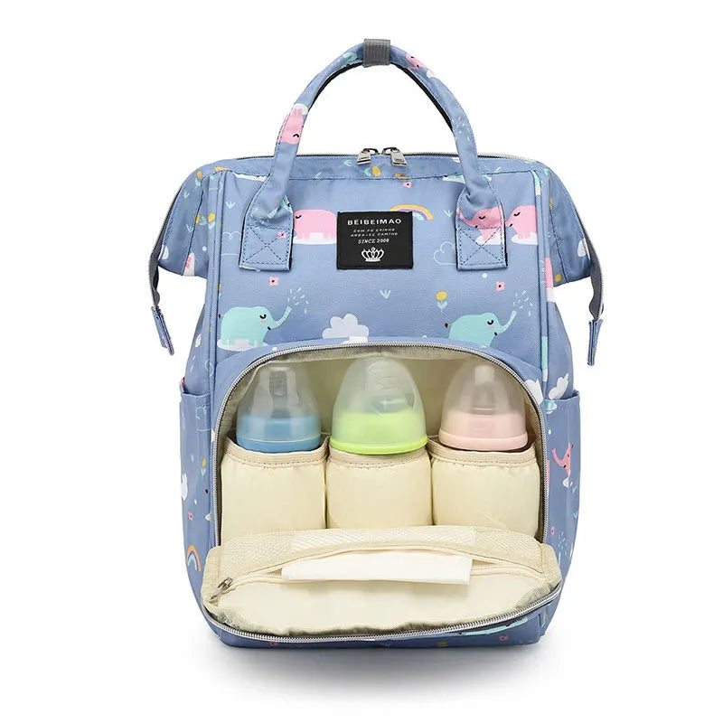 Large Capacity Waterproof Diaper Backpack