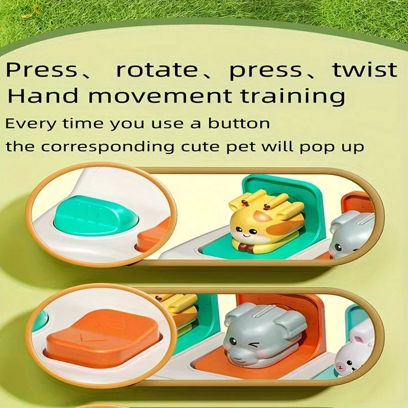 Pop-Up Cute Pet Logic Toy