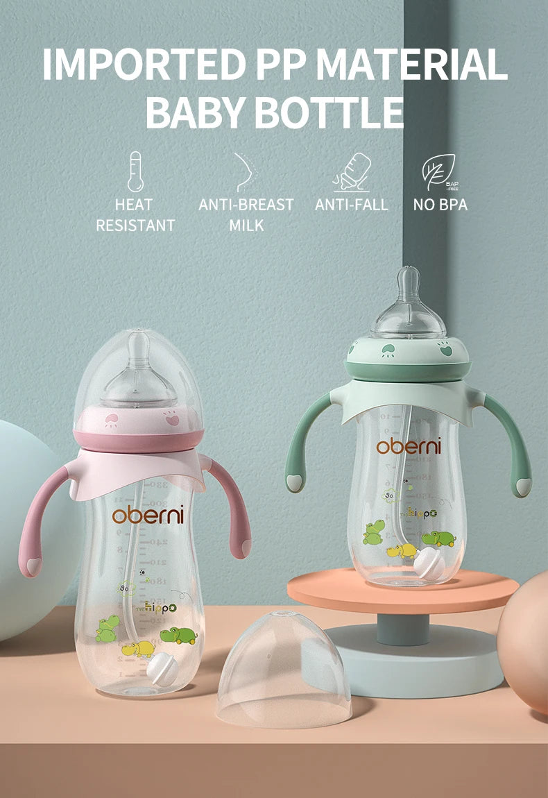 Oberni Anti-Colic Silicone Baby Bottle