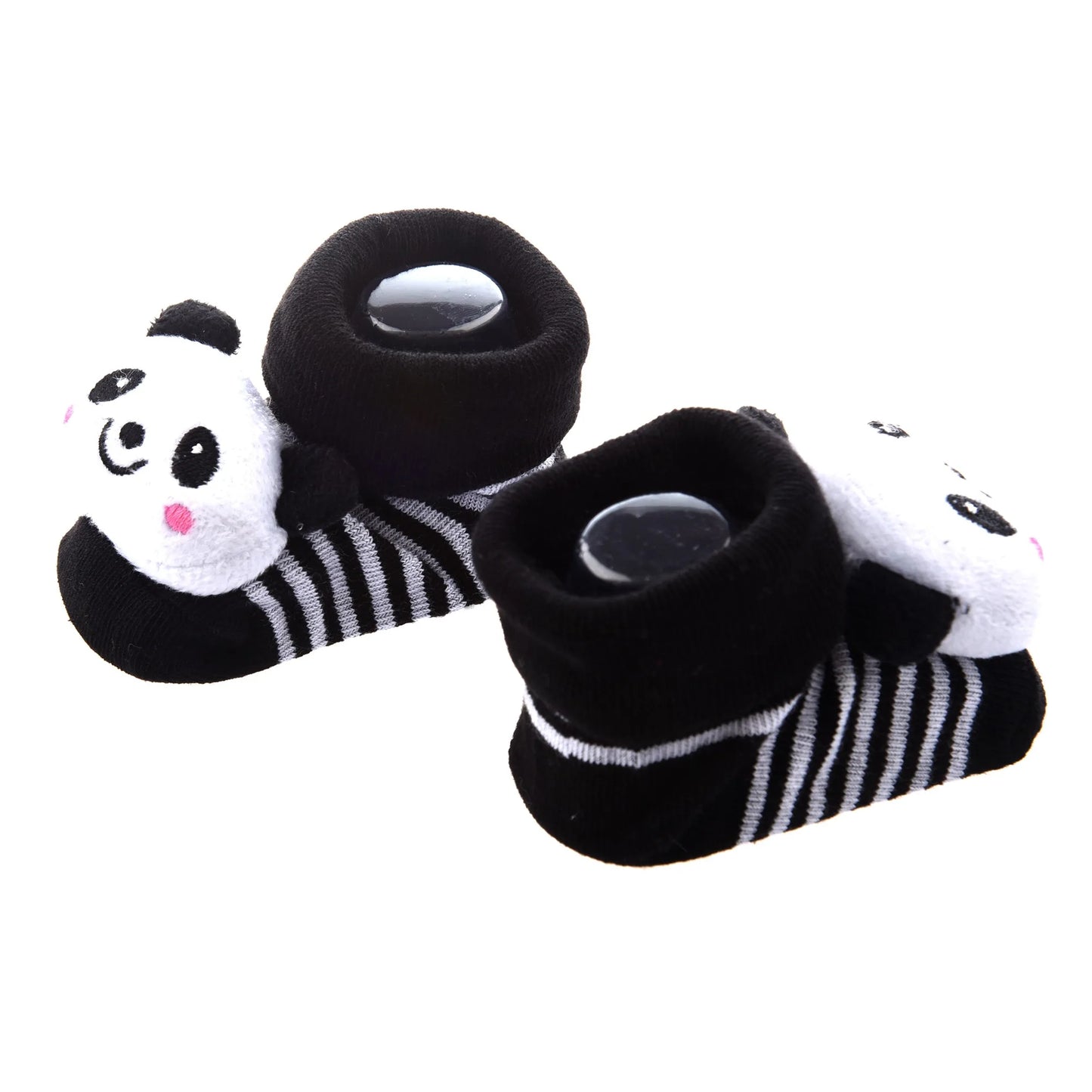 Irresistibly Cute 3D Panda Bootie Socks