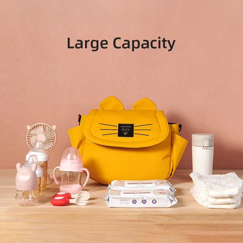 Large Capacity Cat Diaper Bag