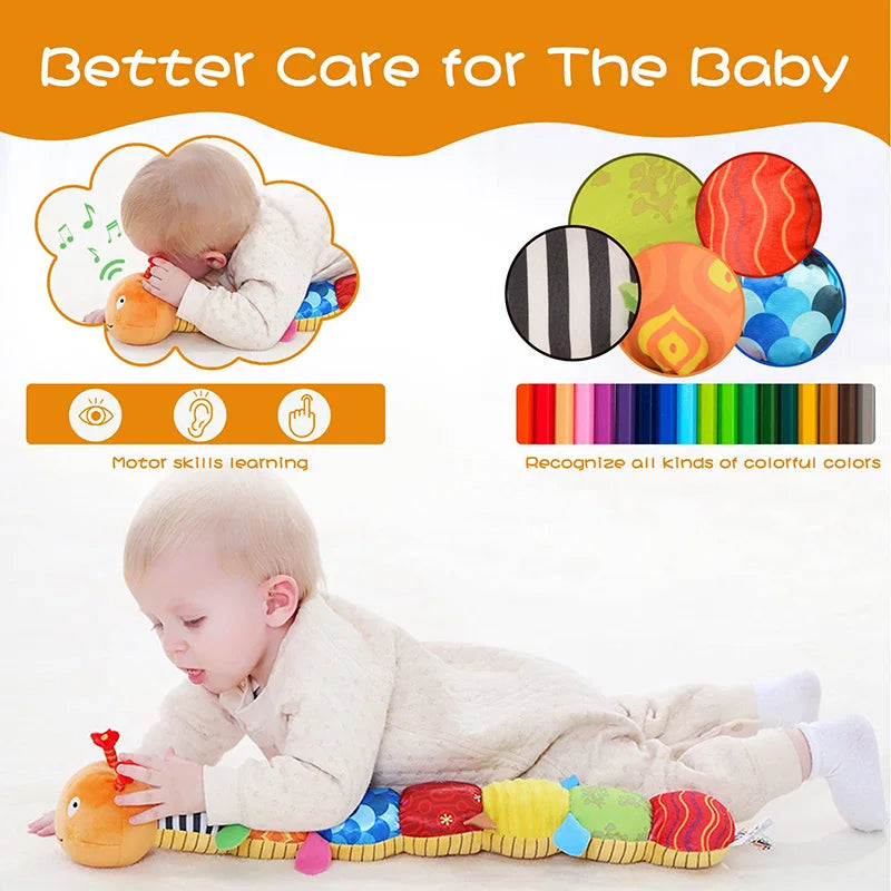 Musical Caterpillar Baby Rattle