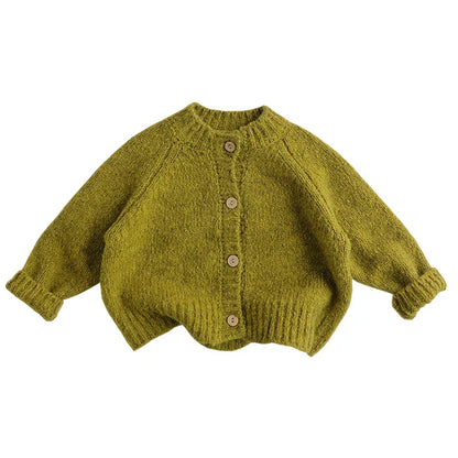 Autumn Knit Coat for Kids