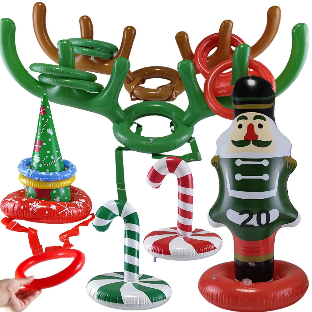 Inflatable Christmas Ring Toss Games