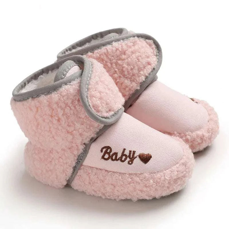 Warm Infant Toddler Crib Snow Boots