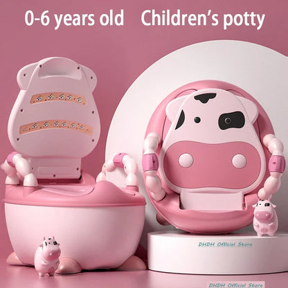 Pink Portable Baby Potty Toilet Chair