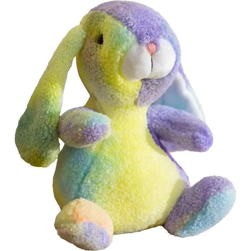 Lovely Long-eared Rainbow Colorful Rabbit Plush Toys