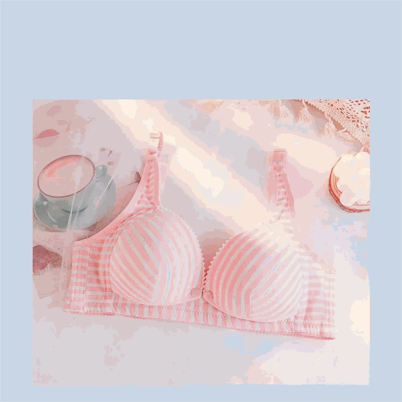 Wire-Free Nursing Cotton Bra