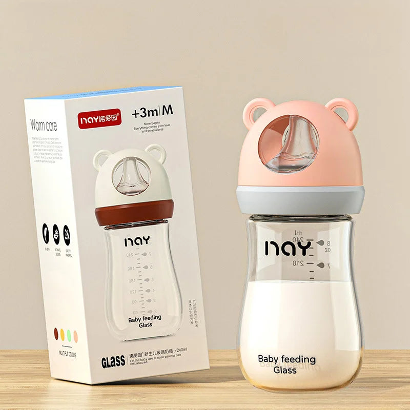 Month Glass Feeding Bottle