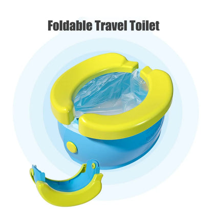 Folding Travel Baby Toilet Pot