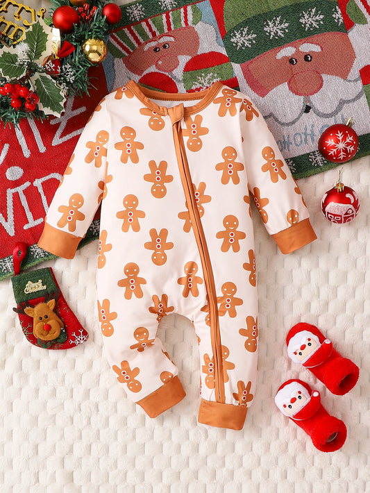 Cartoon Christmas Romper for Infants