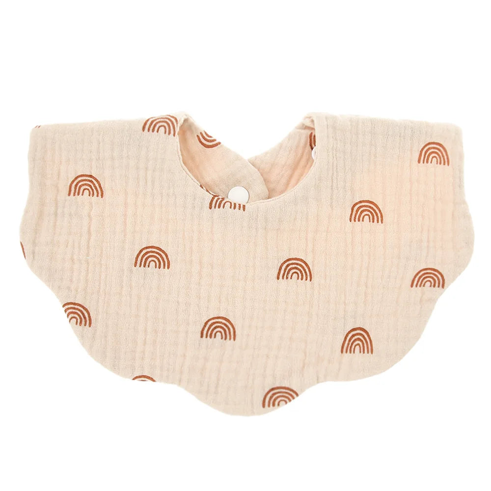 Cotton Baby Print Bibs