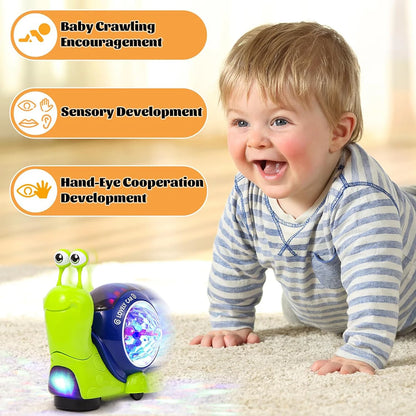 Crawling Snail Baby Toy