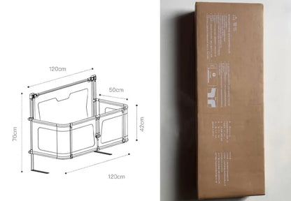 3 In 1 Baby Bed Guardrail Crib