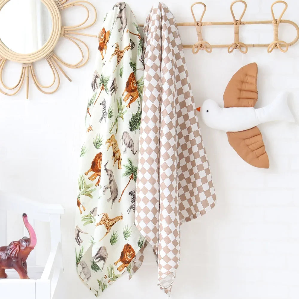 Bamboo Baby Muslin Swaddle Blanket