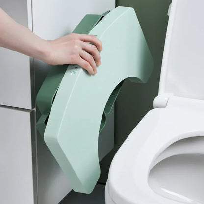 Foldable Non-Slip Base Toilet Stool